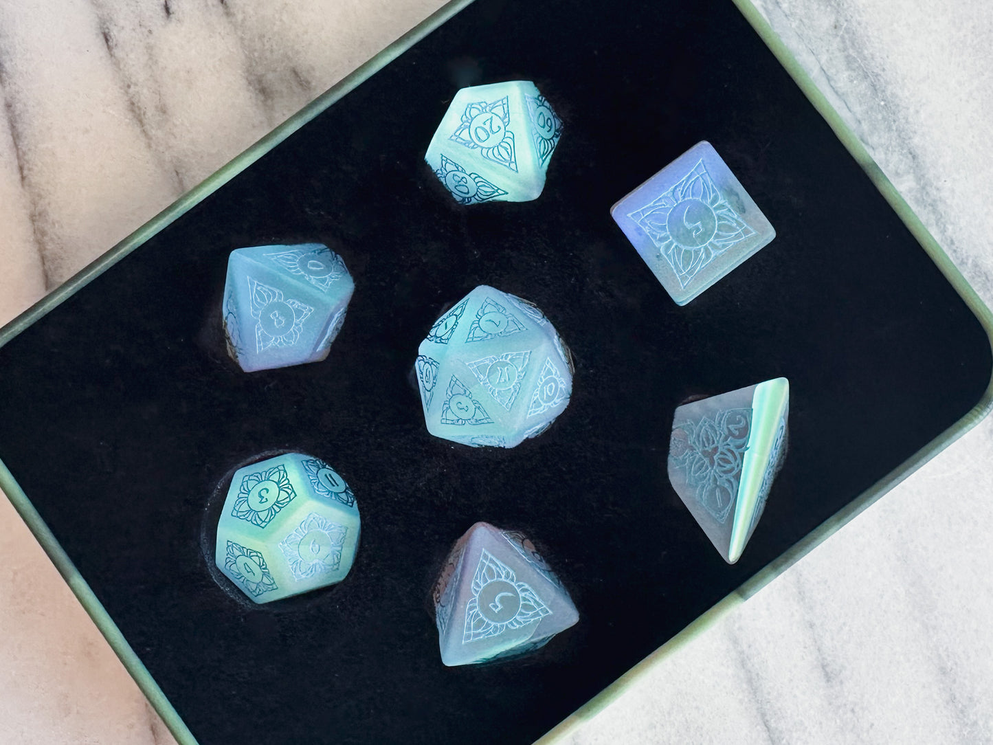 Norse Foundry x Yaniir || Sylvan Weaver Frosted K9 in Blue