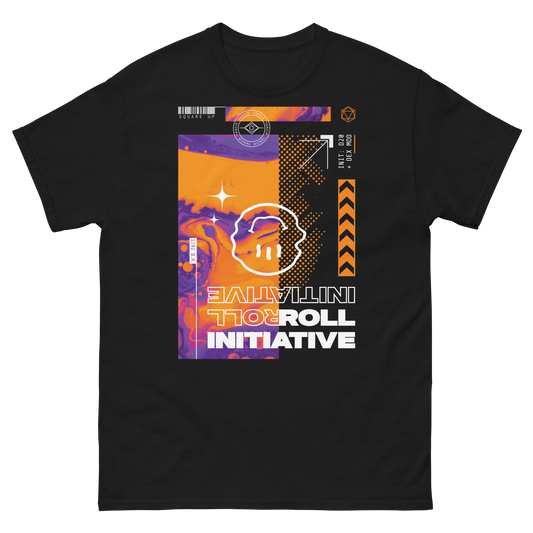 Roll Initiative Orange || SS Tee