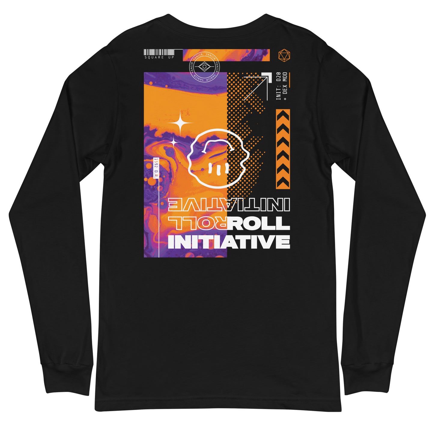 Roll Initiative Orange || LS Tee