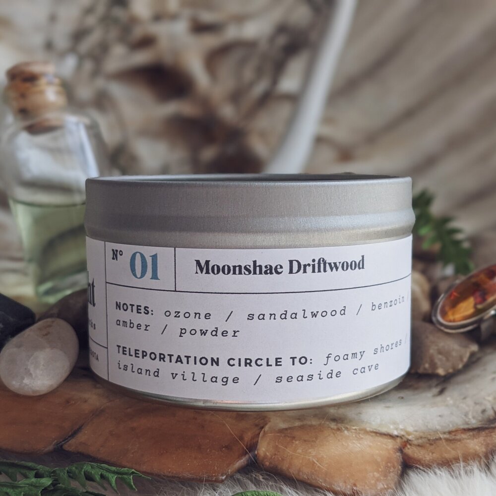Moonshae Driftwood Candle
