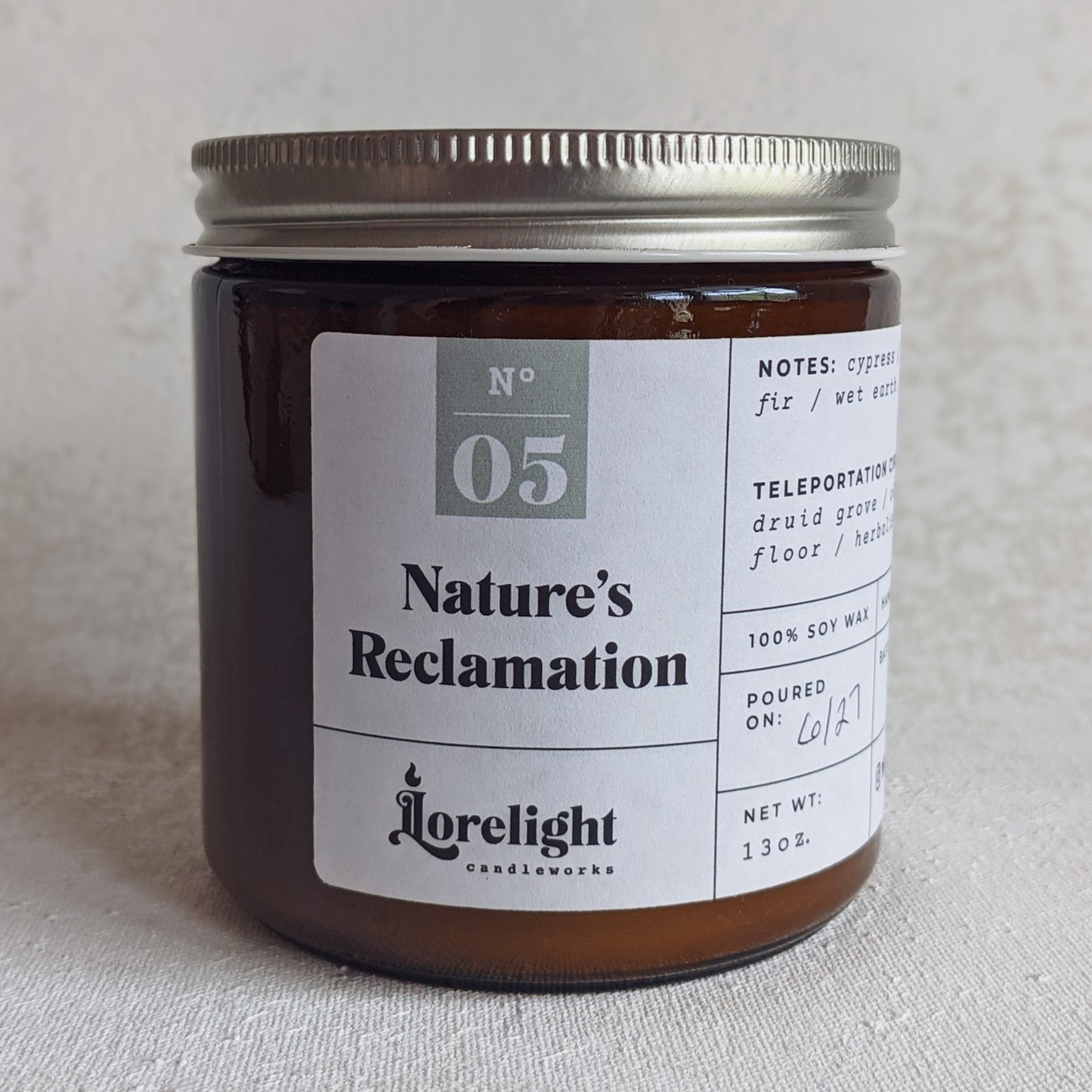 Nature's Reclamation Candle