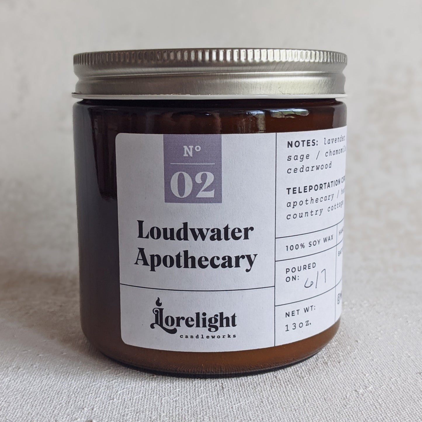 Moonshae Driftwood Candle