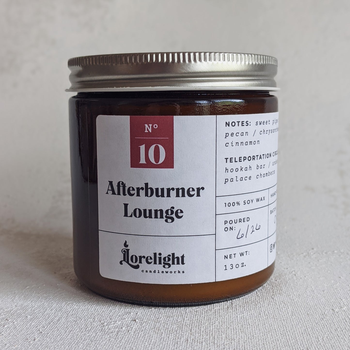 Afterburner Lounge Candle