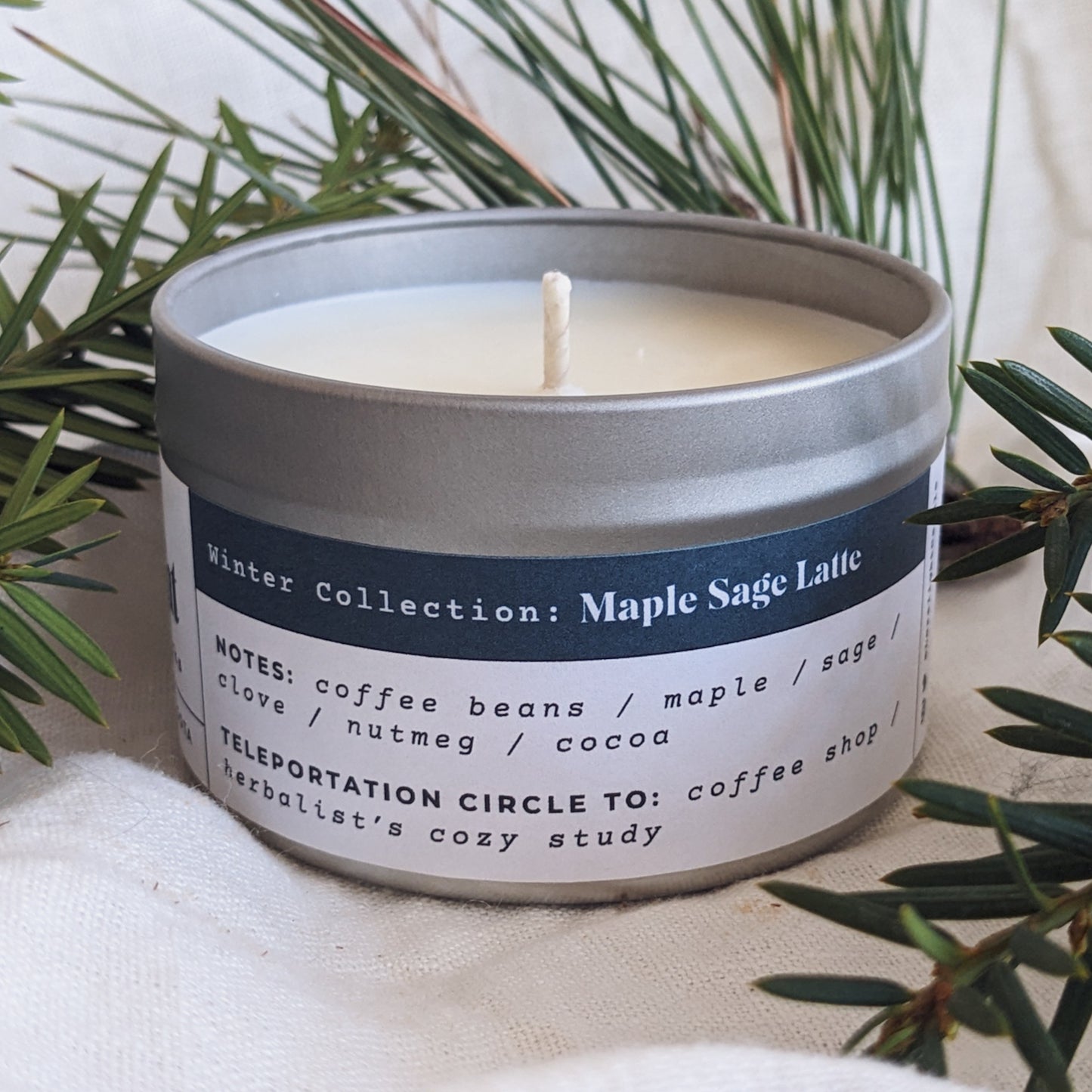 Maple Sage Latte Candle