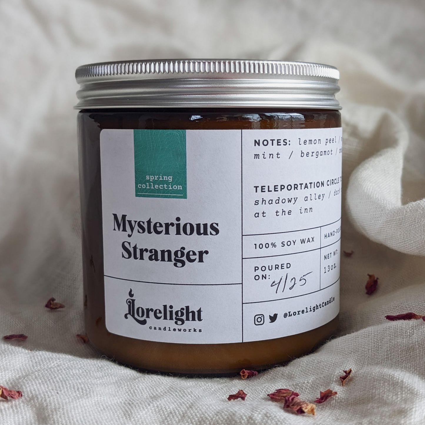 Mysterious Stranger Candle