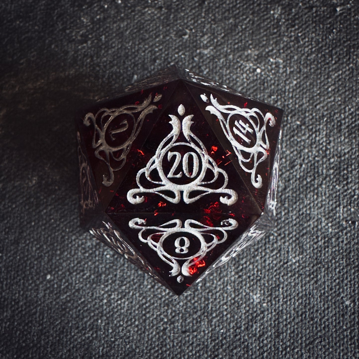 Cindered // 35mm Art Nouveau D20