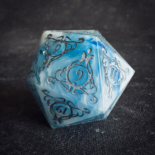 Ice Storm // 35mm Art Nouveau D20