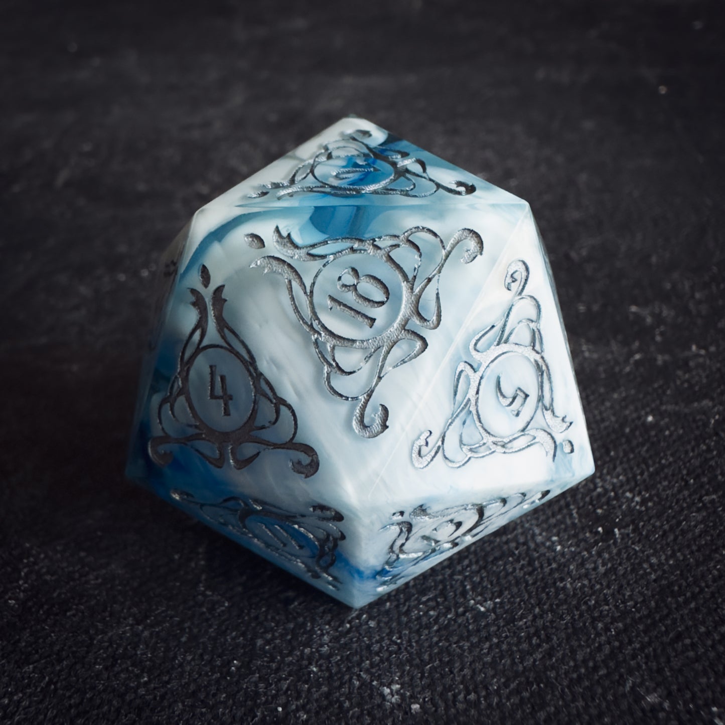 Ice Storm // 35mm Art Nouveau D20