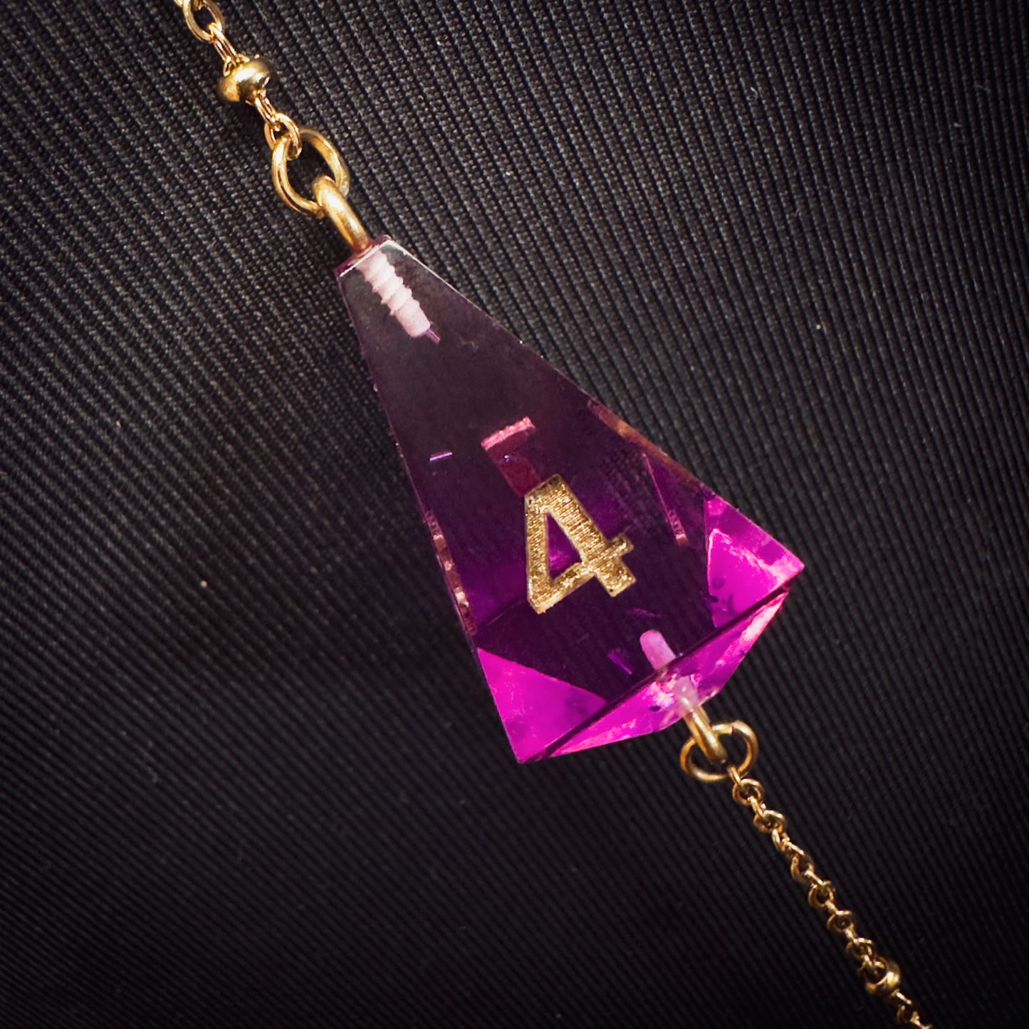 Orchid D4 // Gold Body Chain // 01