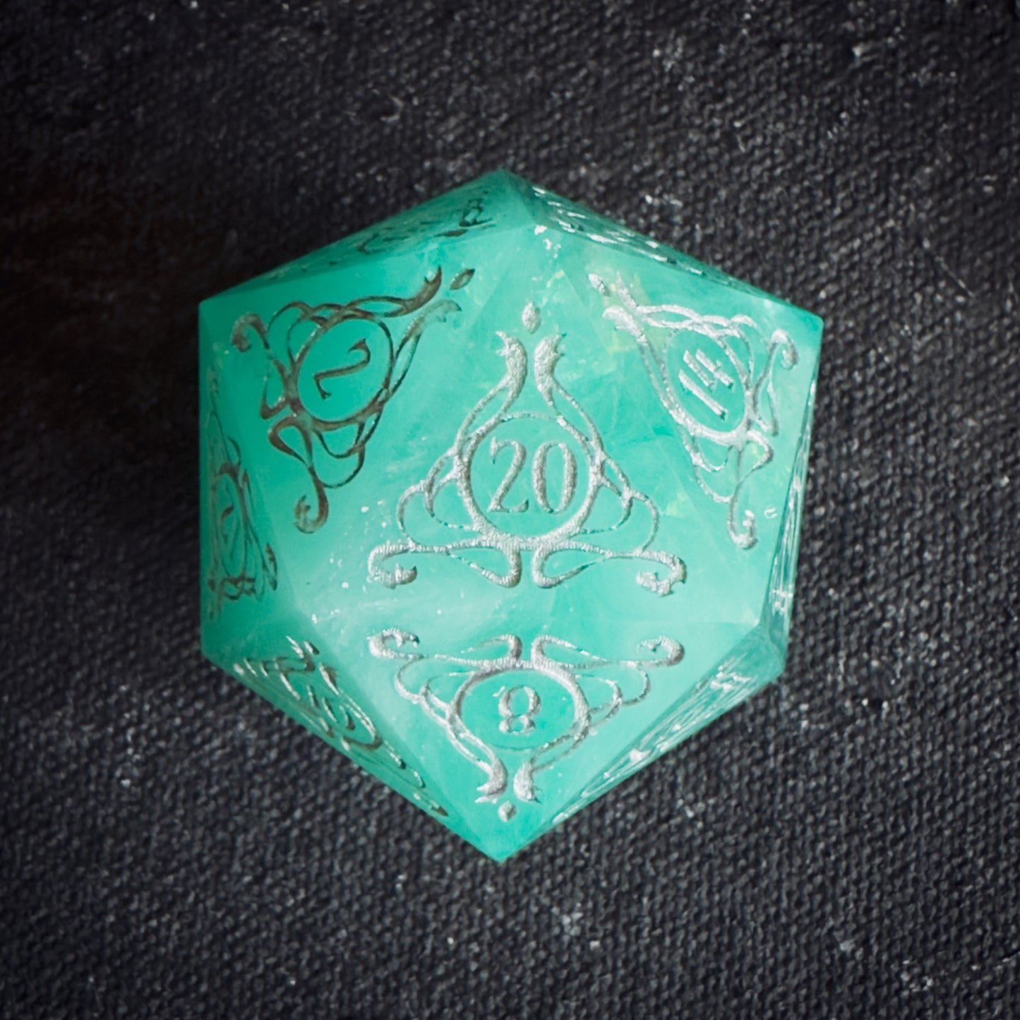 Fae Meadow // 35mm Art Nouveau D20