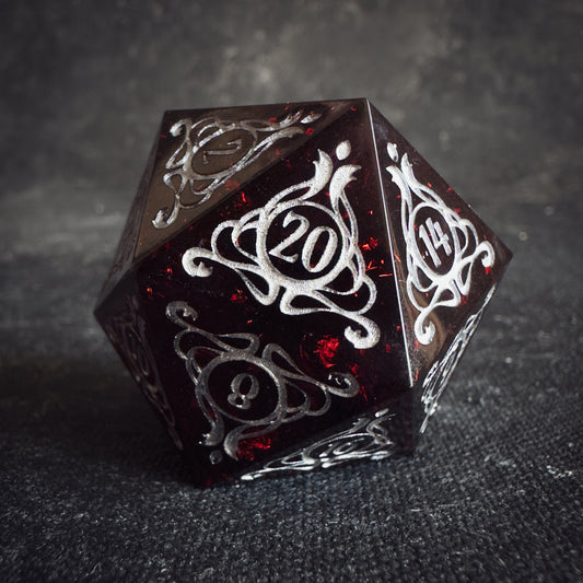 Cindered // 35mm Art Nouveau D20