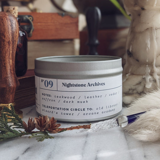 Nightstone Archives Candle