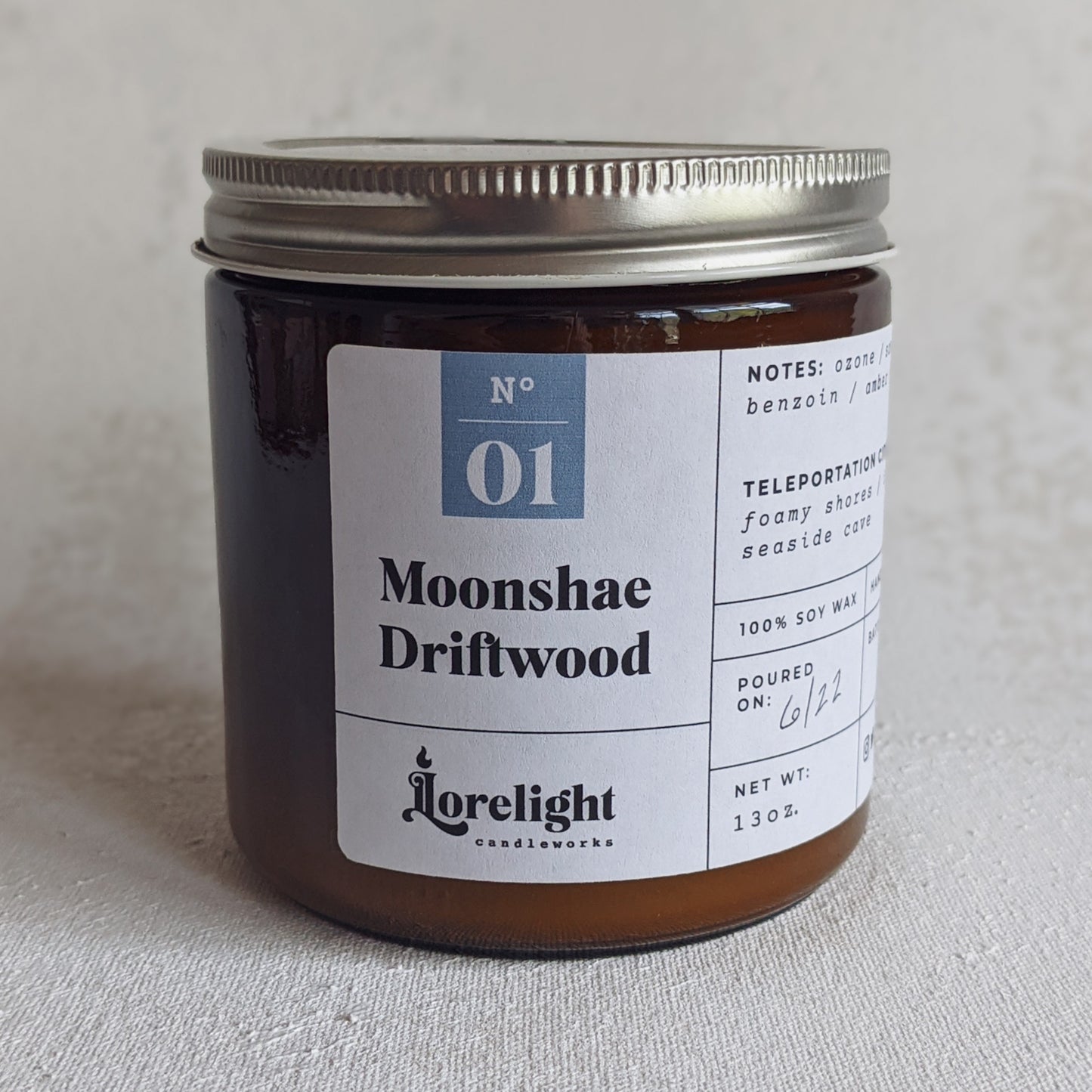 Moonshae Driftwood Candle