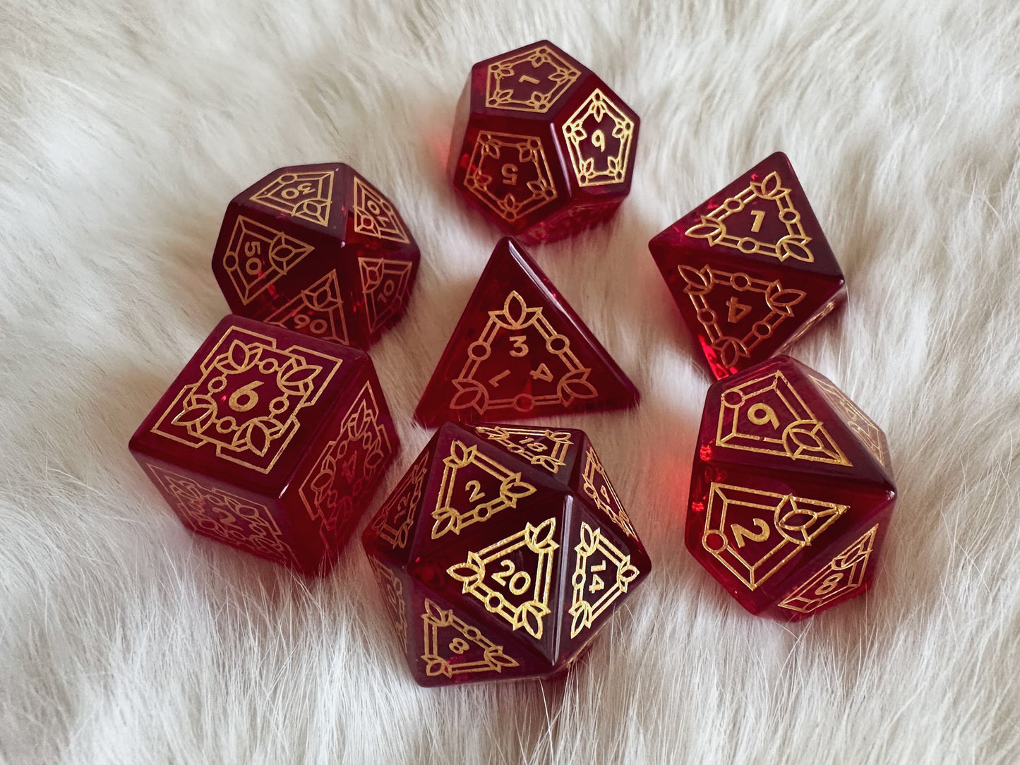 Reliquary of Asmodeus || Red Zircon Dice